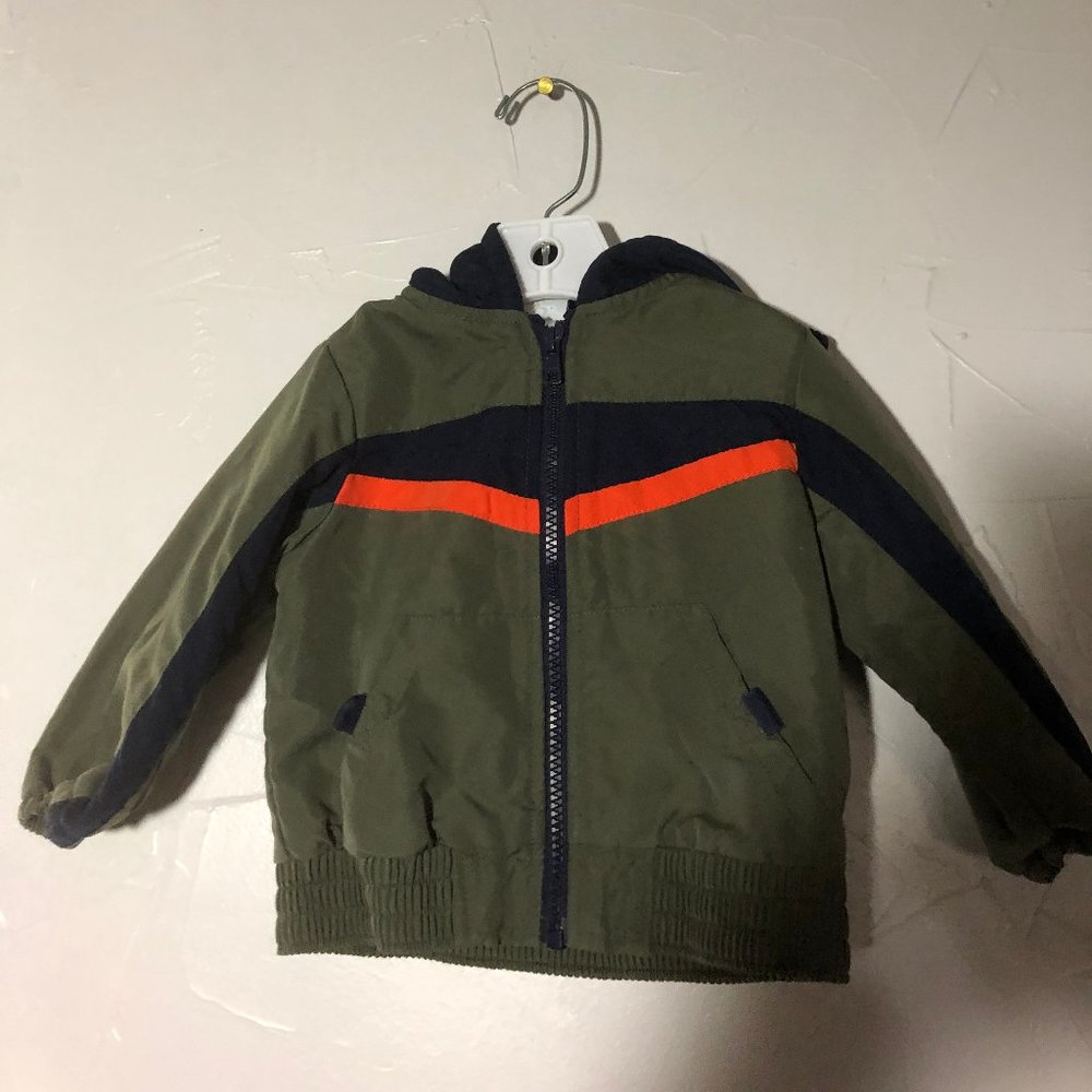 Al & Ray Size 12 Months Zip Front Hooded Jacket